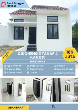 Rumah minimalis dengan dataran tinggi