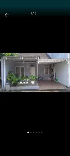 Di jual rumah siap huni dalam cluster di raden saleh.