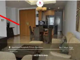 Dijual Apartement Kempinski Private Residences 2 Bedrooms Furnished