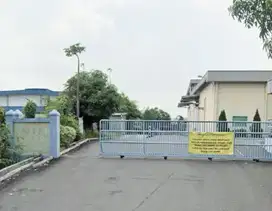 jual pabrik luas 1,6 hektar di kawasan industri surya cipta karawang