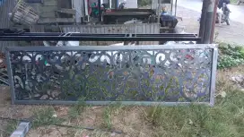 Bengkel las pembuatan pagar kanopi tralis pintu