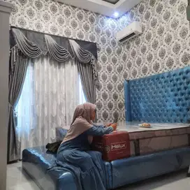Ahli Buat  Tirai Gorden Jendela Gordyn Mewah Hordeng Terbaru Murah