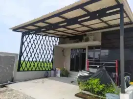 Kanopi +gudang baja ringan