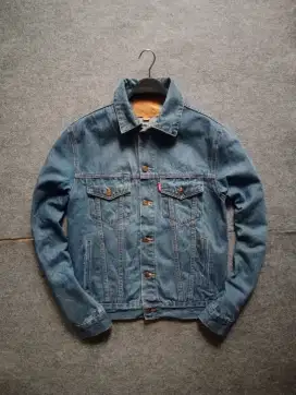Jaket jeans vintage DONGBIN denim size L lokal