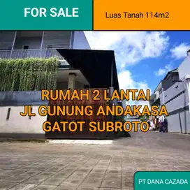 RUMAH JL GUNUNG ANDAKASA GATSU DENPASAR 114M2