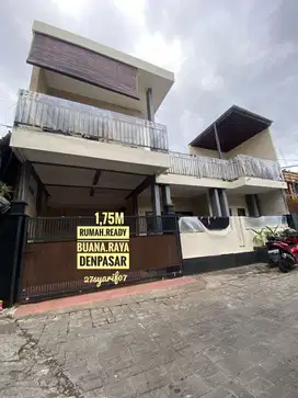 Jual Rumah Ready Baru Buana Raya Denpasar barat bali
