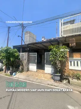 Rumah cocok untuk usaha ternak ikan di Arjosari Blimbing Malang