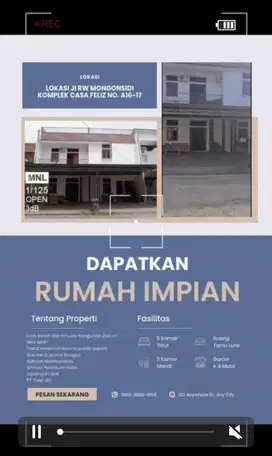 Jual rumah murah palembang