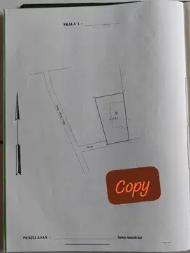 Tanah 399M² SHM Cuma 4,8jt/M² Cocok Utk Cluster Di Kp'Makasar