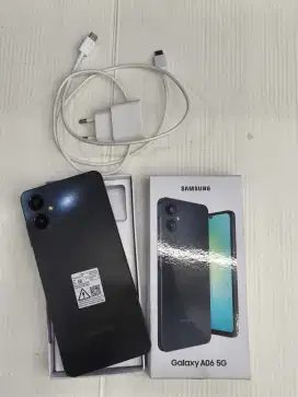 Samsung Galaxy A06 5G Ram 6/128GB bekas warna hitam