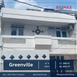 DIJUAL CEPAT RUMAH BAGUS & MURAH LT 269 M2 GREENVILLE JAKARTA BARAT
