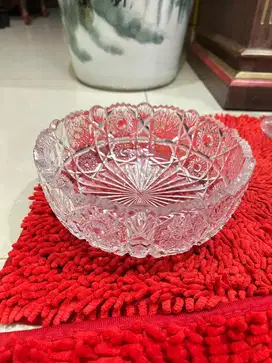 Kristal Bohemia PK500 Mangkok Mulus Berat Cantik