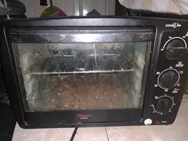 Oven listrik COSMOS Bekas - masih normal, Murah! Minus berkarat
