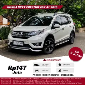 HONDA BR-V PRESTIGE 1.5 AT PUTIH 2016