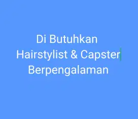 Di Cari TERAPIS Dan Capster Muslimah