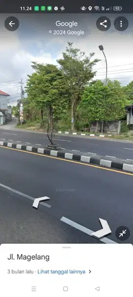 Tanah Super Murah tepi jl Magelang dekat Sleman City Hall