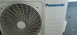 AC Panasonic 1/2 pk masih terpasang Dingin normal