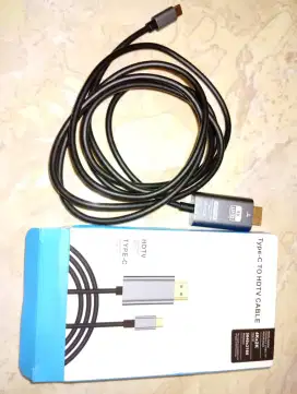 Jeck sambungan HDMI/TIPE-C dri hp ke tv, khusus yg sdh suport MHL.