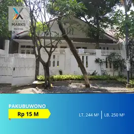DIJUAL RUMAH AREA PAKUBUWONO KEBAYORAN BARU JAKARTA SELATAN