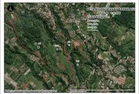 Dijual Tanah Zona Perumahana 52Ha di Lido Sukabumi