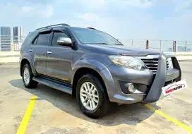 Toyota Fortuner G Lux Tahun 2012 Automatic Abu abu Metalik