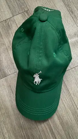 Topi Polo Cap Hunter Green – Original – Kondisi Second Mulus