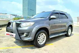 Toyota Fortuner G Lux Tahun 2012 Automatic Abu abu Metalik