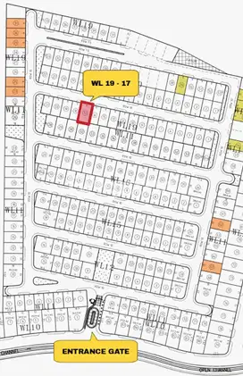 Dijual Tanah Kavling Woodland Siap Pakai