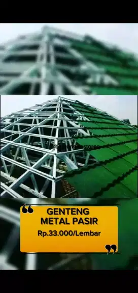 GENTENG METAL PASIR NYA BOSSQUU