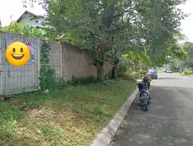 Dijual kavling setraduta lebar muka 25m²,2 muka, harga 12jt permeter