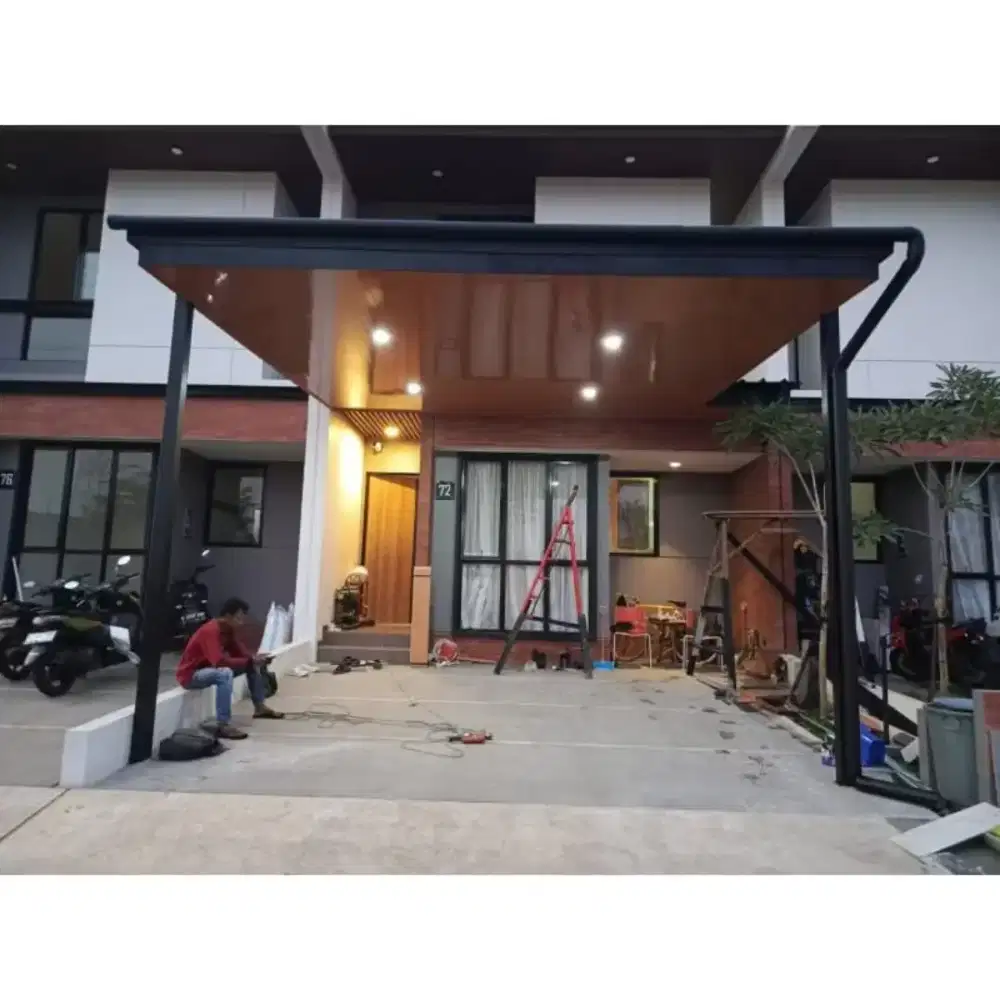 Kanopi baja ringan+plavon pvc