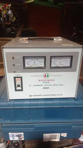 Stabilizer MATSUMOTO 2000 watt Input 150-250/50-130 0utput 110V/220V