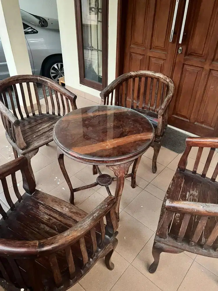 Set Kursi Meja Teras Betawi