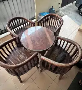 Set Kursi Meja Teras Betawi