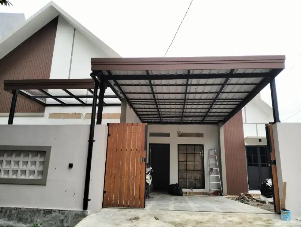 Kanopi baja ringan minimalis