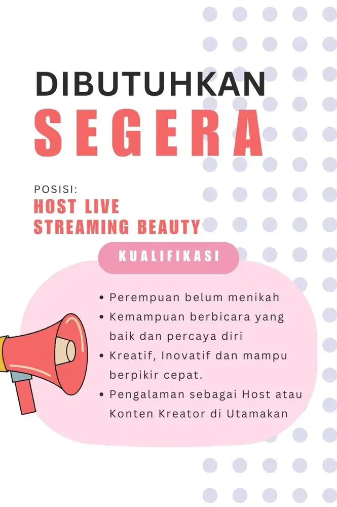 LOKER HOST LIVE STREAMING BEAUTY