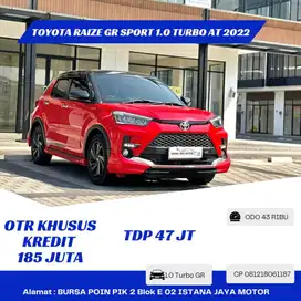 Toyota Raize GR Sport 1.0 Turbo AT 2022 Merah