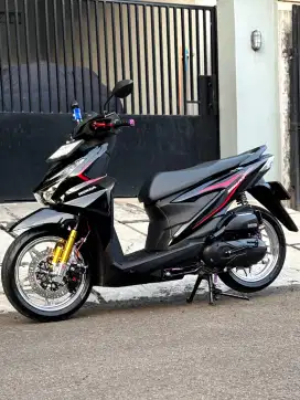 HONDA BEAT CBS HARD ROCK BLACK 2024