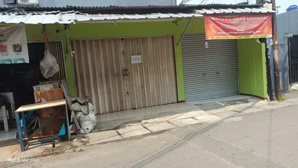 Di Kontrakan Ruko Pinggir Jalan Strategis 1.800.000/bln