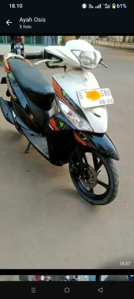 Yamaha Mio j 2014 ory pajak hidup