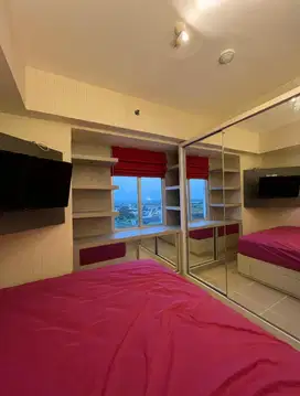 EDUCITY 2 BR Corner Furnish Bagus dekat ITS, WM, Pakuwon City Mall