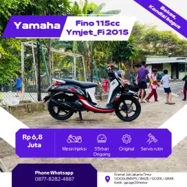 Yamaha Fino 115cc ymjet_Fi Tahun 2015 pajak Off