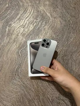 iPhone 15 Pro 128GB Garansi Resmi iBox 3 Bulan