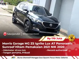 [ PANORAMIC ] Morris Garage MG ZS Ignite Lux AT Hitam 2020 2021