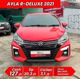 Daihatsu Ayla R 1.2 AT 2021 Siap Pakai