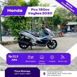 Honda PCX 150cc Keylles Non ABS Tahun 2020 Pajak Hidup Panjang