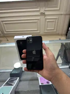 iPhone 11 64GB Black Garansi Resmi iBox
