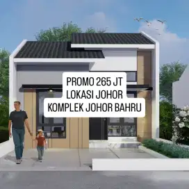 SEDANG DIBANGUN RMH HNY 265 JT LOKASI JOHOR