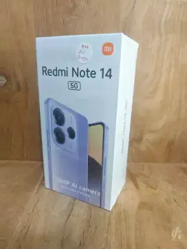 Redmi note 14 5g 12/512 new segel gresss