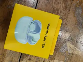 Realme buds T110 hijau new
